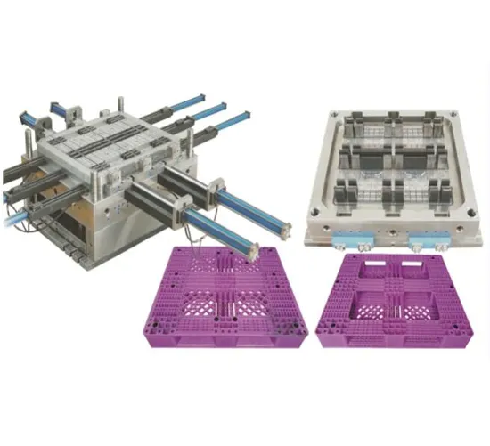 Moulage par injection de boîte de palette en plastique de moule de caisse de mouvement d'agriculture de fruit végétal